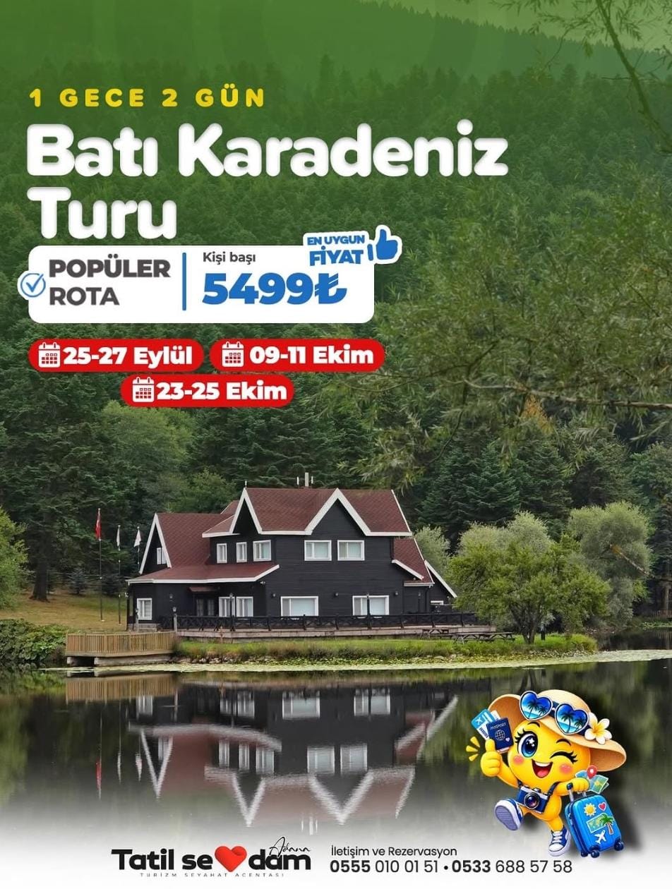 BATI KARADENİZ TURU